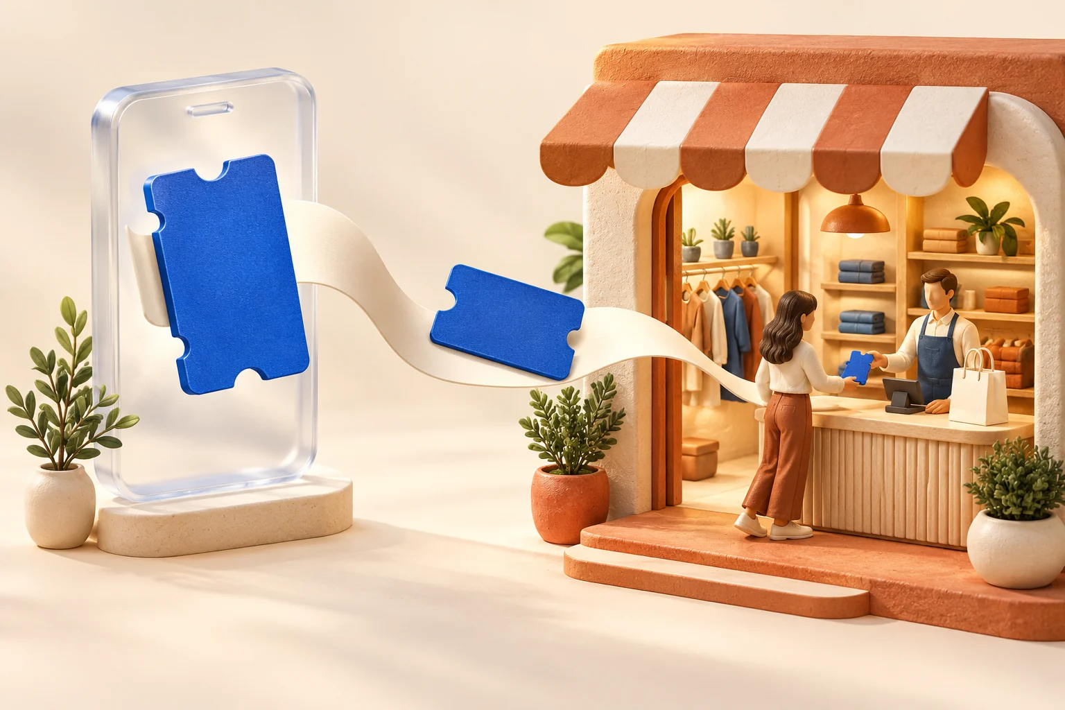 Beneficios digitales para comercios: de la campaña al canje en sucursal